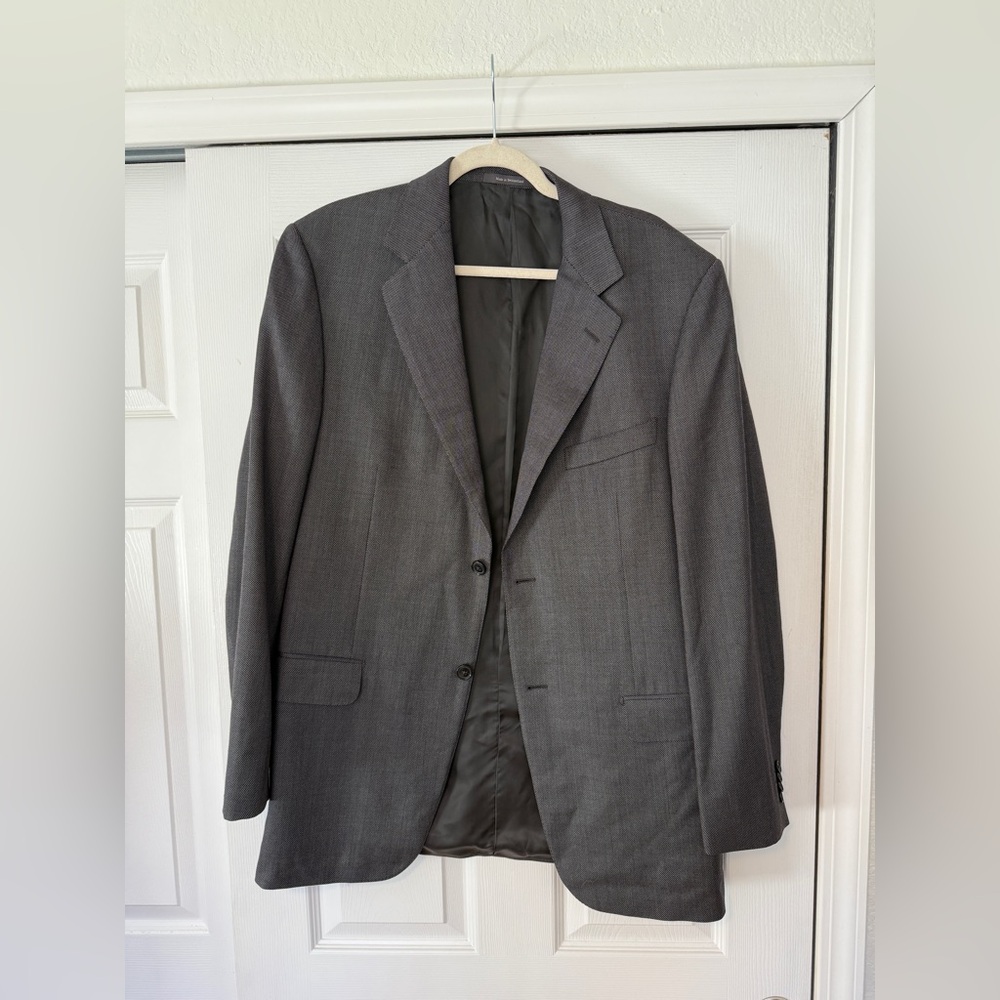 Ermenegildo Zegna Charcoal Blazer - Picture 4 of 10